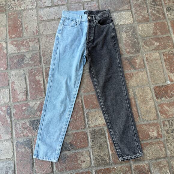 Playboy Pacsun Two Tone Jeans Denim Fall Mid Rise Cotton - Picture 2 of 9